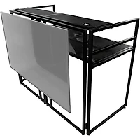 ProX MESA MEDIA DJ Facade Table Workstation