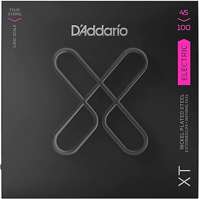 D'Addario XT Electric Bass Coated Nickel, Regular Light Long Scale 45-100