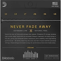 D'Addario XT Nickel-Plated Steel Electric Guitar Coated Strings