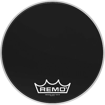 Remo Ebony Ambassador Crimplock Bass Drum Head