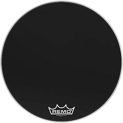 Remo Ebony Ambassador Crimplock Bass Drum Head
