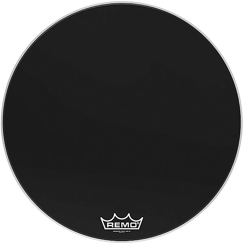 Remo Ebony Ambassador Crimplock Bass Drum Head