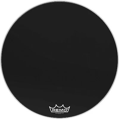 Remo Ebony Ambassador Crimplock Bass Drum Head