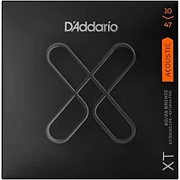 D'Addario XT 80/20 Bronze Acoustic Guitar Strings, Extra Light, 10-47