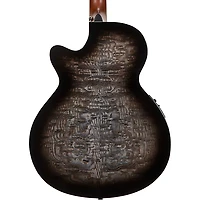 Mitchell MX430QAB Exotic Series Acoustic-Electric Guitar -