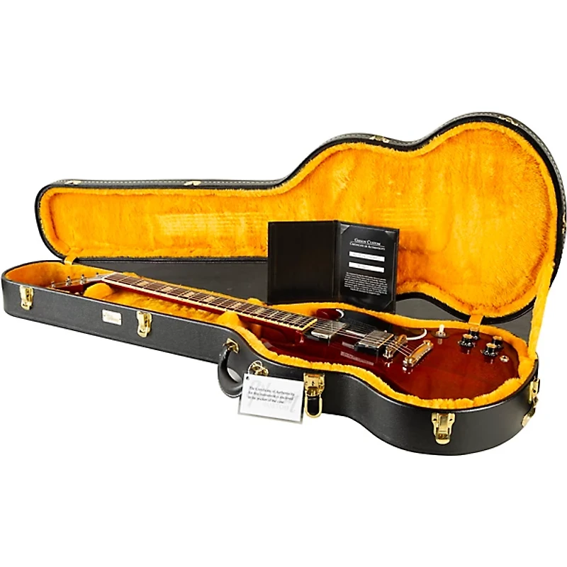 Gibson Custom 1961 Les Paul SG Standard Reissue Stopbar VOS Electric Guitar Cherry Red