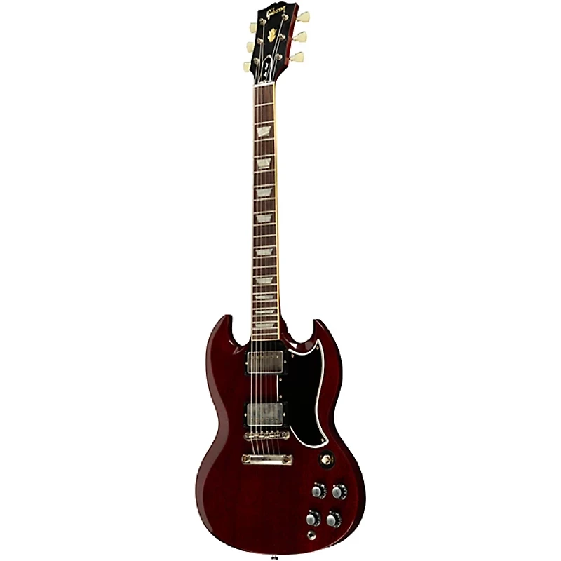 Gibson Custom 1961 Les Paul SG Standard Reissue Stopbar VOS Electric Guitar Cherry Red