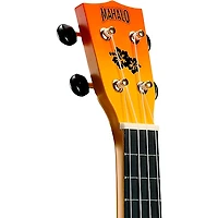 Mahalo Hibiscus Flower Soprano Ukulele