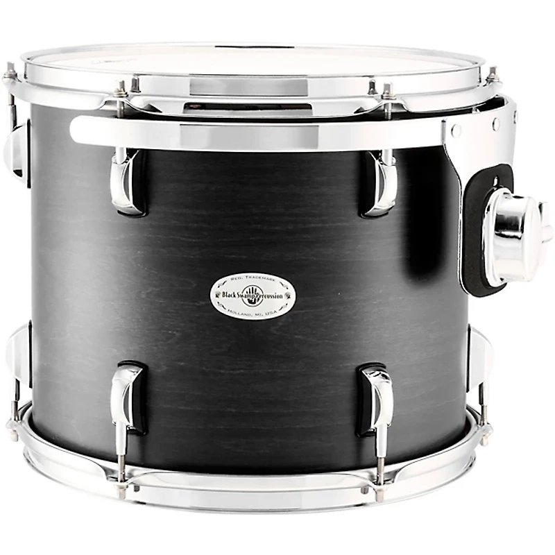 Black Swamp Percussion Concert Tom in Satin Concert Black Stain
