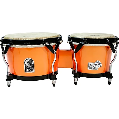 Toca Erik Piza Signature Series Bongos 7 and 9 in. Orange