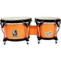 Toca Erik Piza Signature Series Bongos 7 and 9 in. Orange