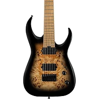 Jackson Pro Series Signature Misha Mansoor Juggernaut HT7P Black Burst Burl