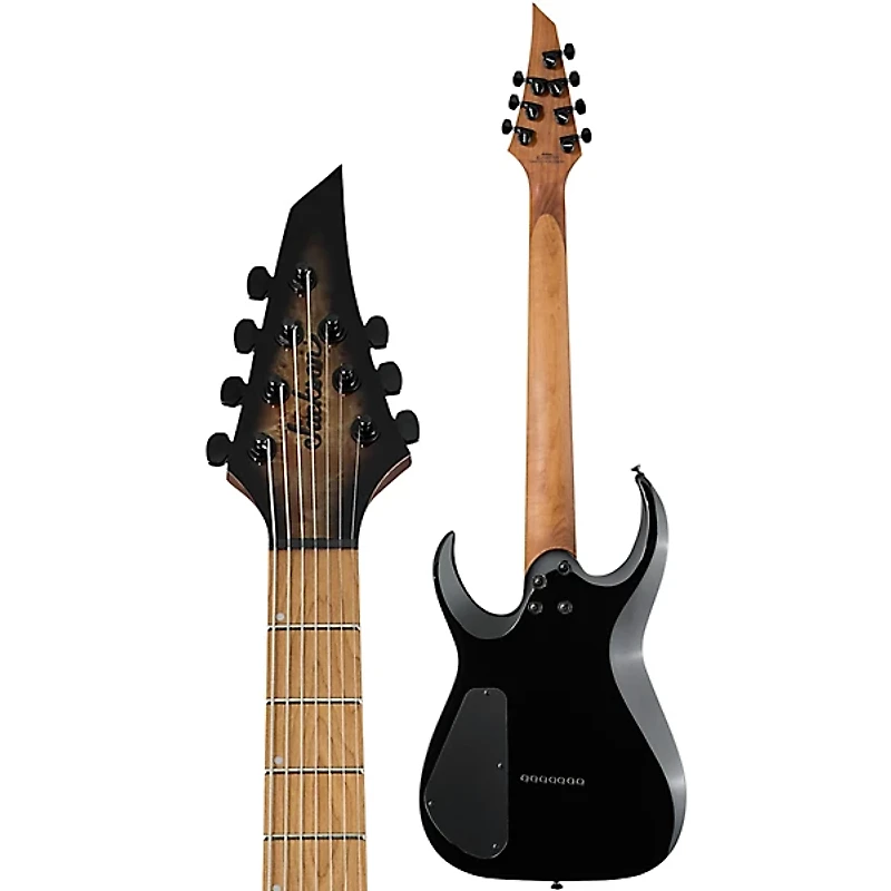 Jackson Pro Series Signature Misha Mansoor Juggernaut HT7P Black Burst Burl