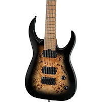 Jackson Pro Series Signature Misha Mansoor Juggernaut HT7P Black Burst Burl