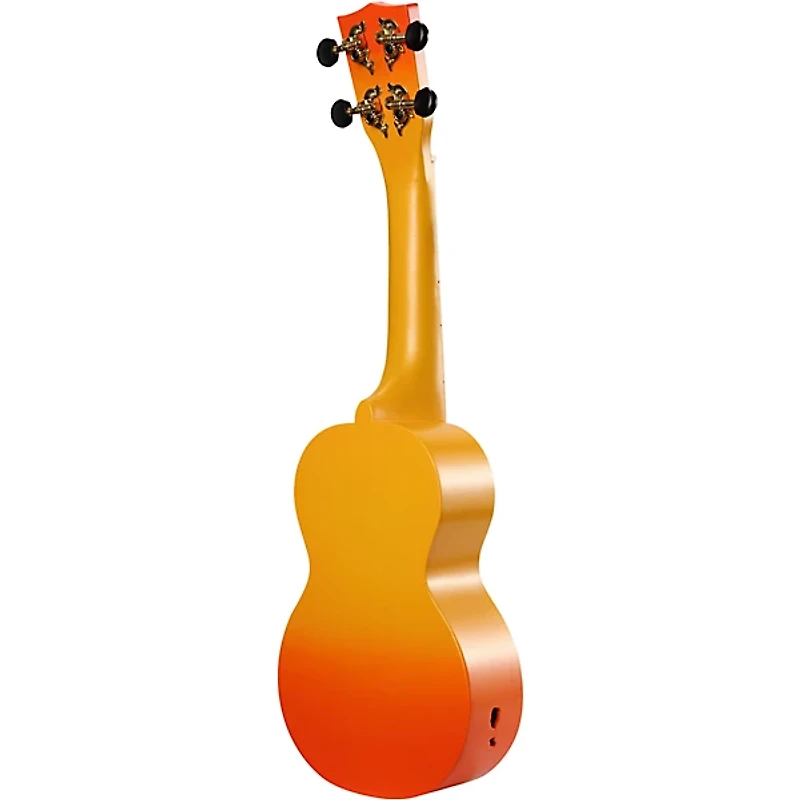 Mahalo Hawaii Islands Soprano Ukulele Orange