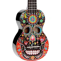 Mahalo Day Of The Dead Soprano Ukulele