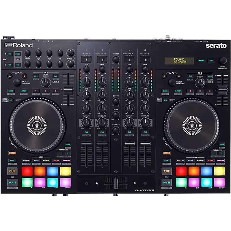 Roland DJ-707M DJ Controller for Serato DJ Pro