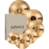 SABIAN HHX Super Cymbal Set, Brilliant