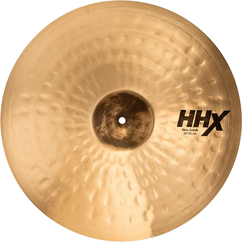 SABIAN HHX Thin Crash Cymbal, Brilliant