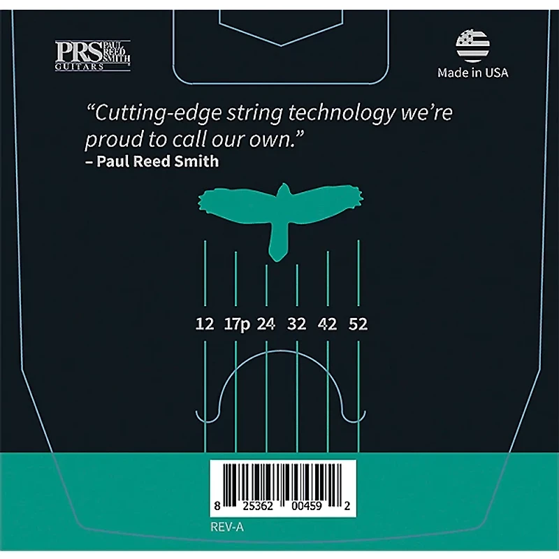 PRS Signature Electric Guitar Strings, Heavy (.012-.052)