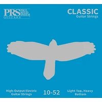 PRS Classic Electric Guitar Strings, Light Top/Heavy Bottom (.010-.052)