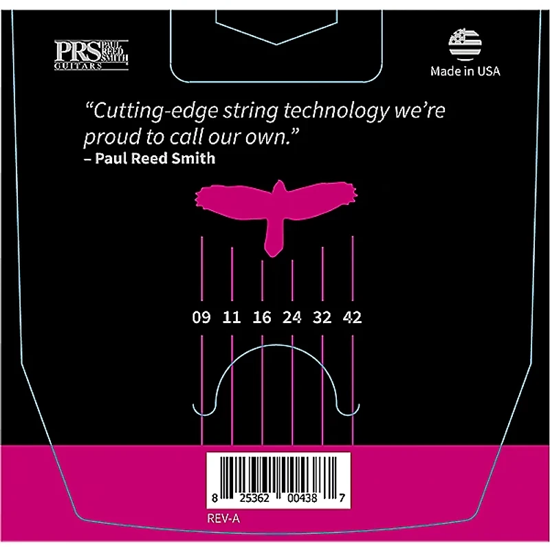 PRS Signature Electric Guitar Strings, Ultra Light (.009-.042)