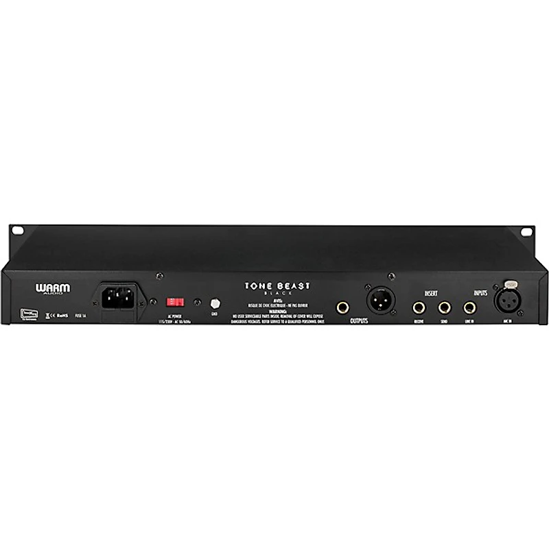 Warm Audio TB12 Black Tonebeast Microphone Preamp