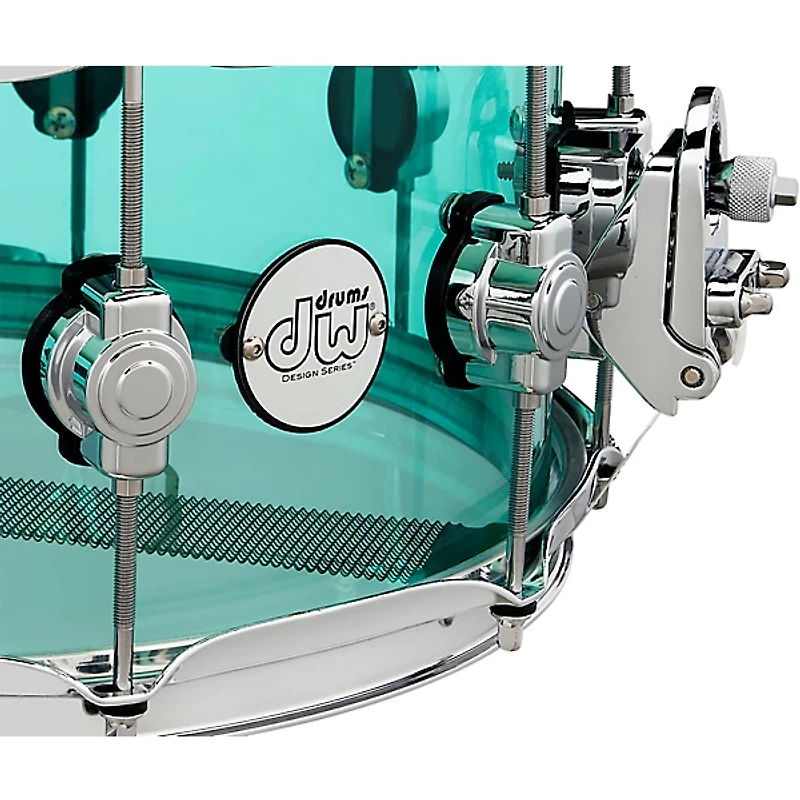 DW Design Series Acrylic Snare Drum 14 x 6.5 in. Sea Glass