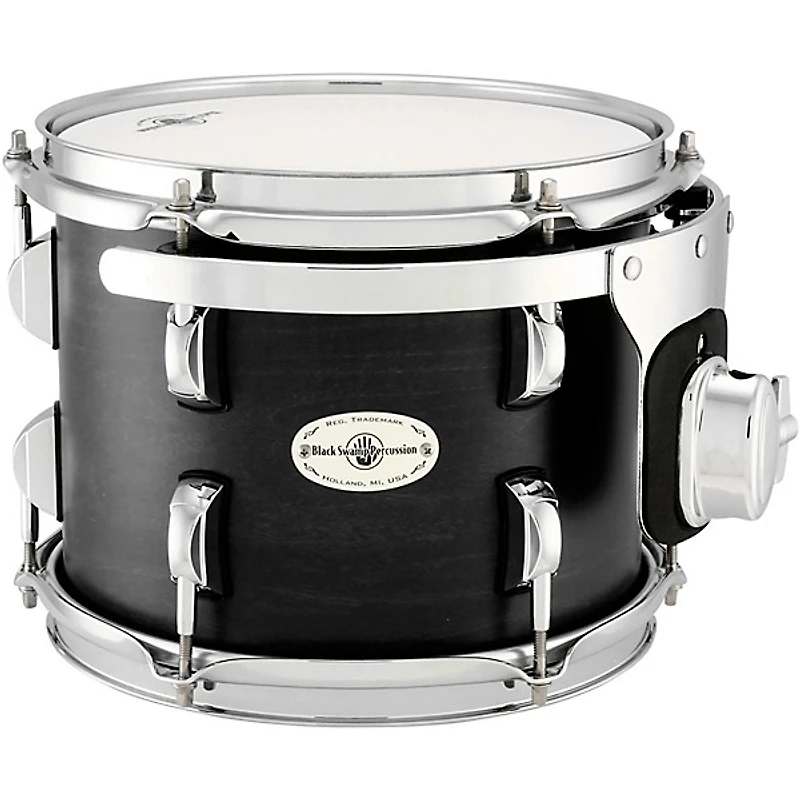Black Swamp Percussion Concert Black Concert Tom Set with Stand