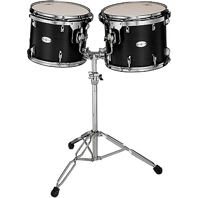 Black Swamp Percussion Concert Black Concert Tom Set with Stand