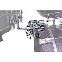 TAMA Cowbell Holder on Bass Drum