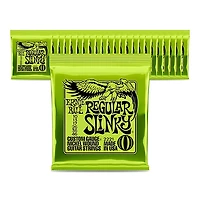 Ernie Ball 2221 Nickel Regular Slinky Electric Guitar Strings - 24 Pack
