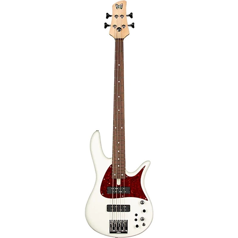 Fodera Monarch 4 Standard Classic Electric Bass Olympic White