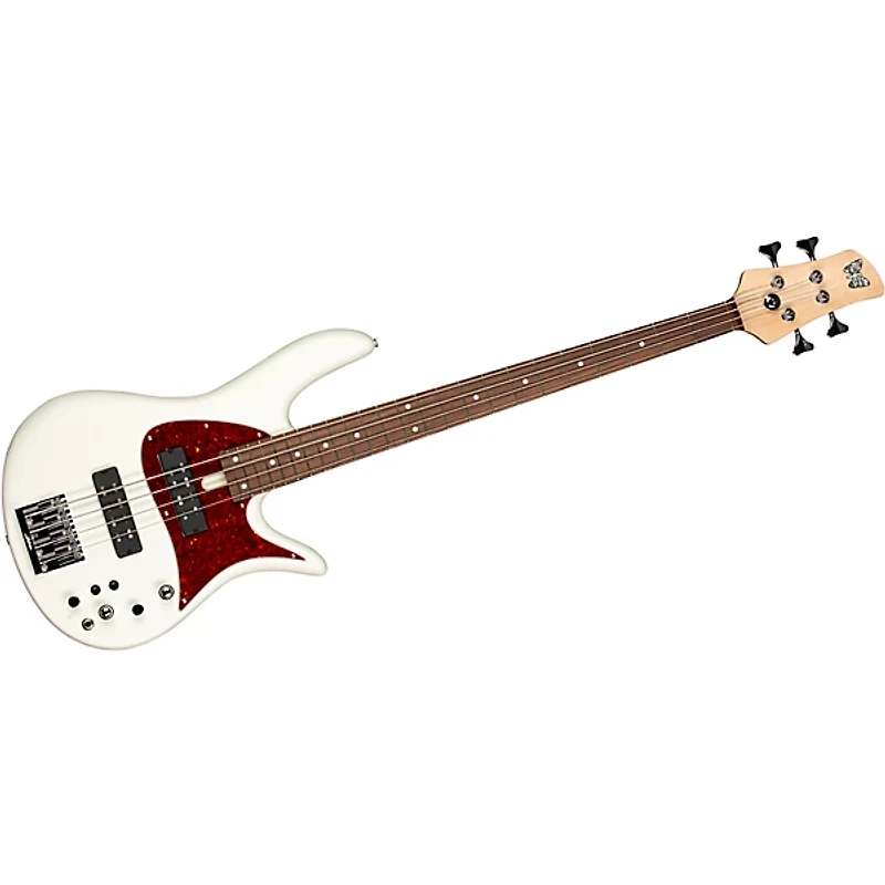 Fodera Monarch 4 Standard Classic Electric Bass Olympic White