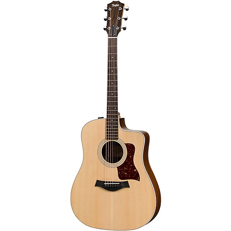 Taylor 210ce Rosewood Dreadnought Acoustic-Electric Guitar Natural