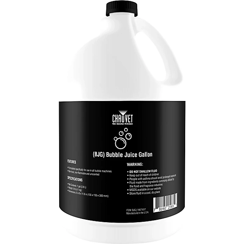 CHAUVET DJ BJG Bubble Juice Fluid