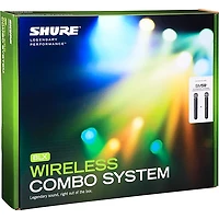 Shure BLX288/SM58 Wireless Dual Vocal System With Two SM58 Handheld Transmitters