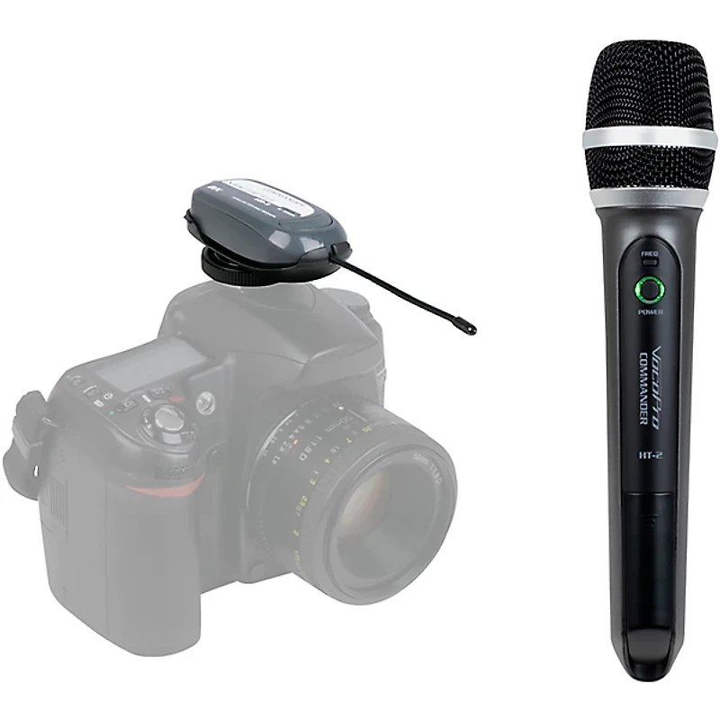 VocoPro Commander-FILM-HANDHELD Wireless UHF Microphone System, 900-928mHz