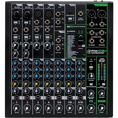 Mackie ProFX10v3 10-Channel Professional Effects Mixer With USB