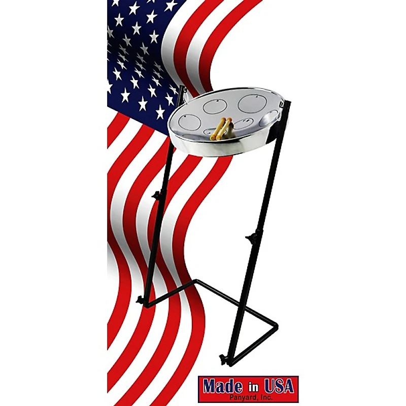 Panyard Jumbie Jam Steel Drum Kit with Metal Z-Floor Stand