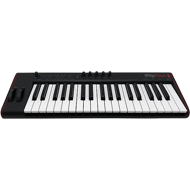 IK Multimedia iRig Keys 2 Pro 37-Full-Size-Key Controller for iPhone, iPad and Mac/PC With SampleTank SE