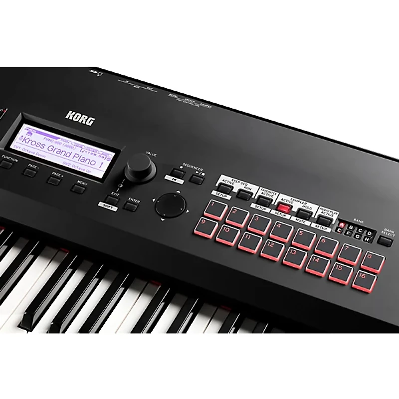 KORG KROSS 2 88-Key Performance Synth/Workstation With Added PCM and Sounds in Matte Black