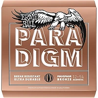 Ernie Ball Paradigm Phosphor Bronze Acoustic Guitar Strings, Medium Light 6-Pack