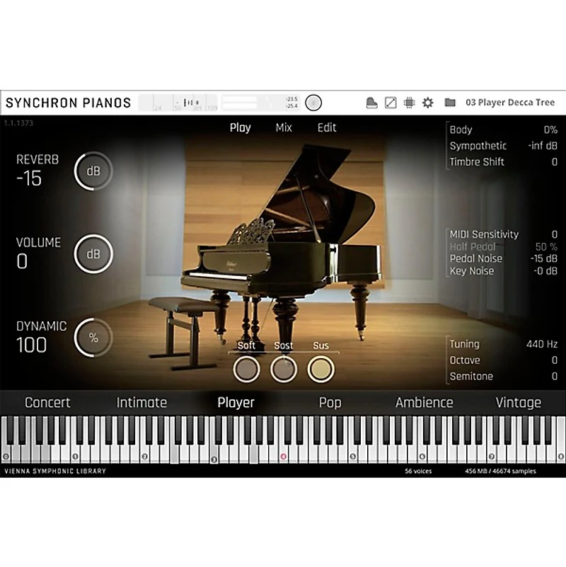 Vienna Symphonic Library Synchron Bluthner 1895 Upgrade to Full Library (Download)