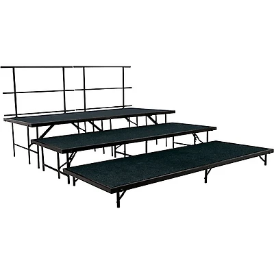 National Public Seating Straight Stage Set