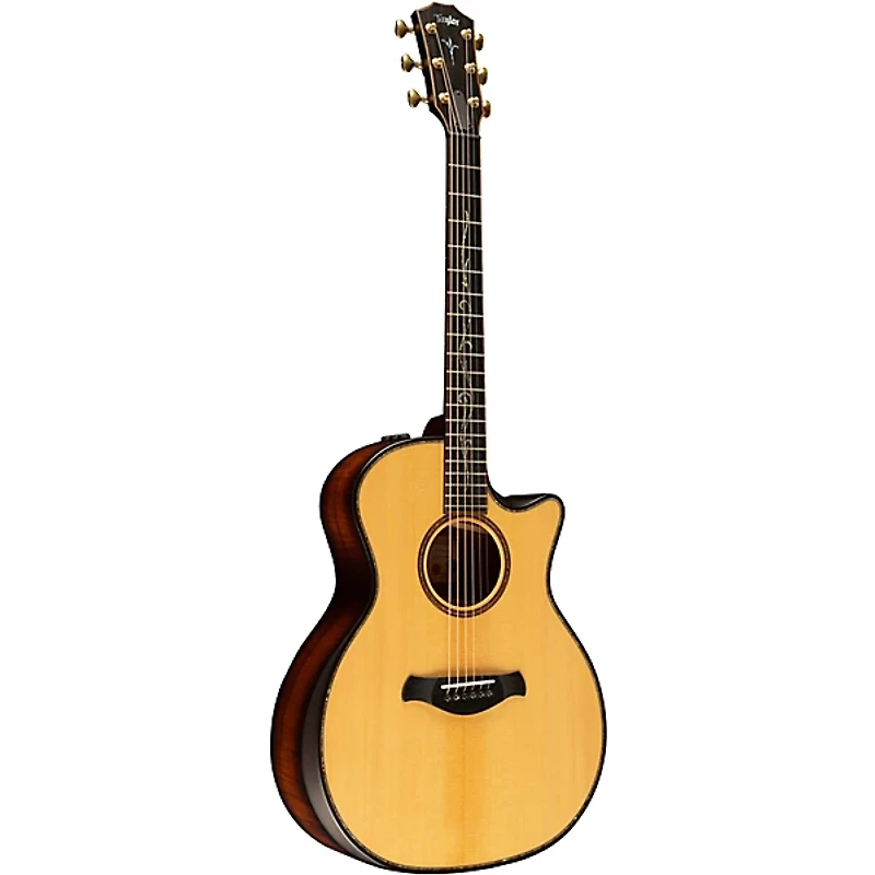 Taylor Builder's Edition K14ce V-Class Grand Auditorium Acoustic-Electric Guitar - Kona Burst