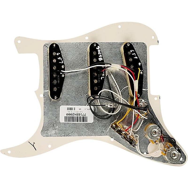 Fender Stratocaster SSS Tex-Mex Prewired Pickguard