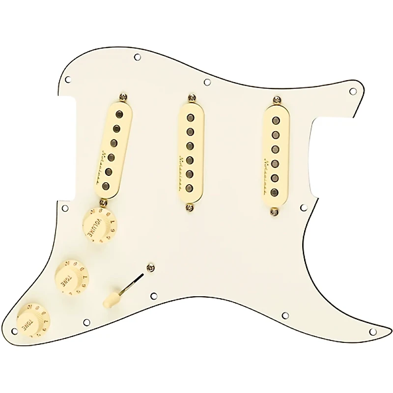 Fender Stratocaster SSS V Noiseless Prewired Pickguard