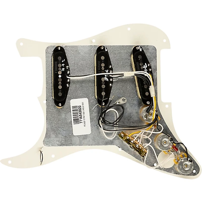 Fender Stratocaster SSS V Noiseless Prewired Pickguard
