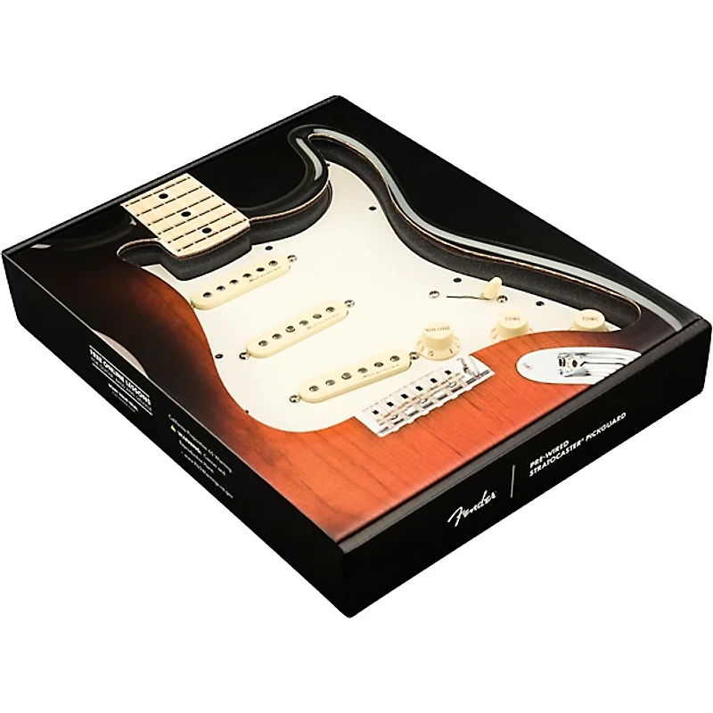 Fender Stratocaster SSS V Noiseless Prewired Pickguard
